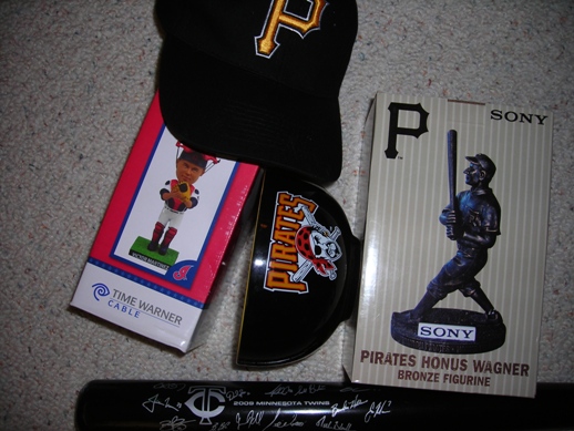 Some of our 2009 Road Swag