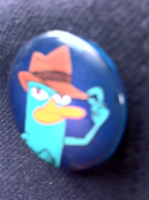 Agent P on My Tiger Cap