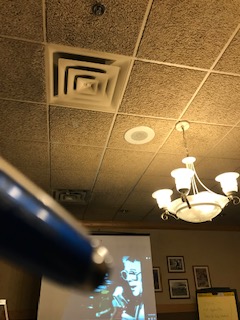 Pen in Front of Buggles Video